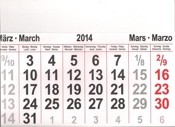 8.März, 9. März 1/8 2/9 (Bedeutung, Kalender)