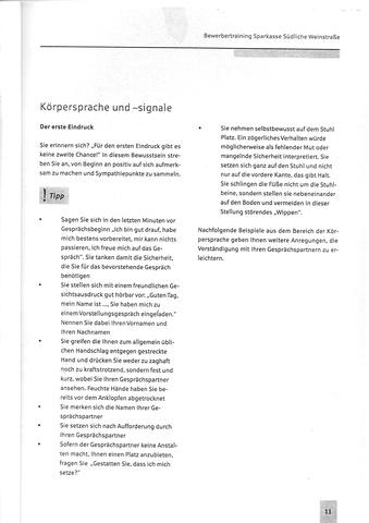 Bewerbungsgespräch- Tippps - (Vorstellungsgespräch, Volkswagen)