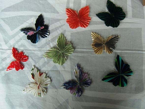 Schmetterlinge - (Ideen, basteln)