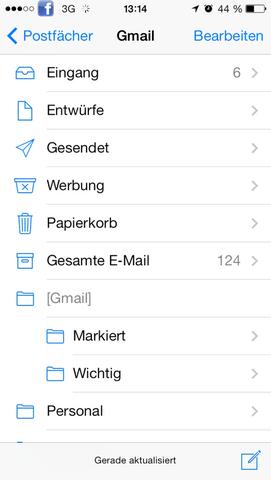 - (iPhone, E-Mail)