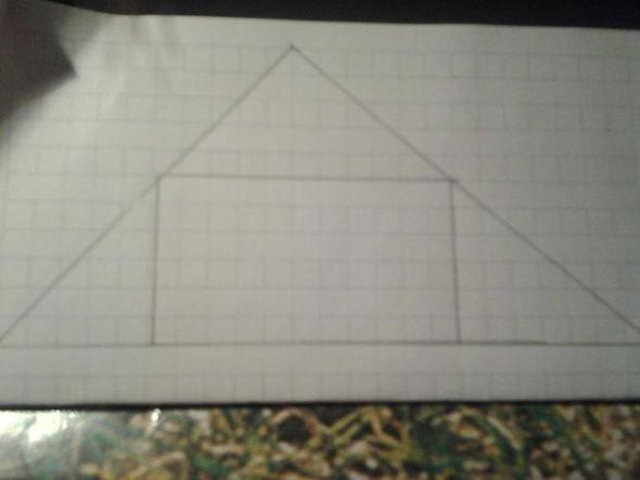 Hier das Dreieck :) - (Mathematik, Geometrie, Dreieck)