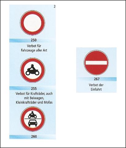 Verkehrszeichen Durchfahrt verboten  S5166 