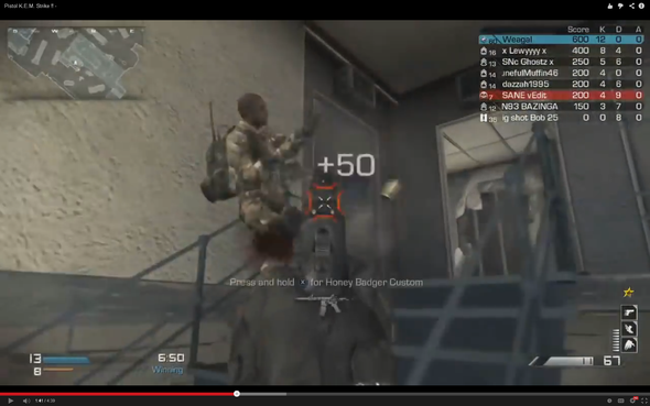 Der Rote Hitmarker - (Cod, rot, ghosts)