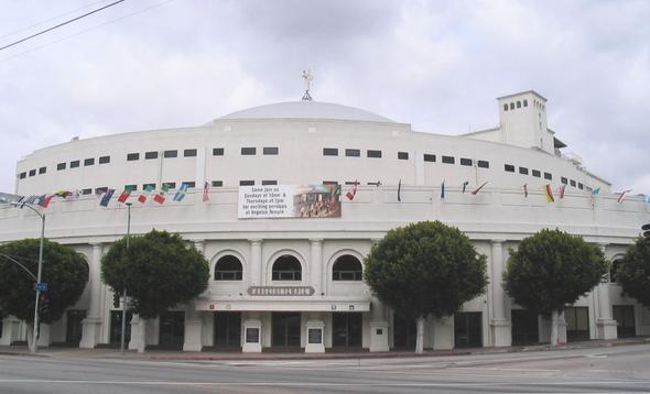 Angelus Temple, Church of the Foursquare Gospel, Los Angeles, California  - (Religion, Christentum, Gott)