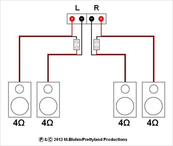 8 Ohm Lautsprecher An 4 Ohm Verstärker Anschließen Lautsprecher 4ohm (Technik, Elektrotechnik)