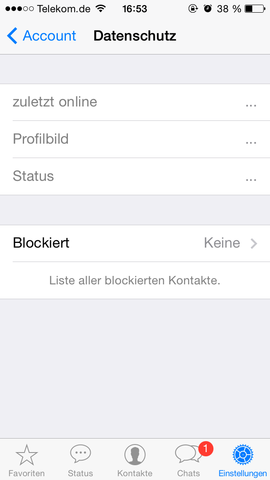 Whatsapp Kontakt blockieren - (iPhone, WhatsApp)