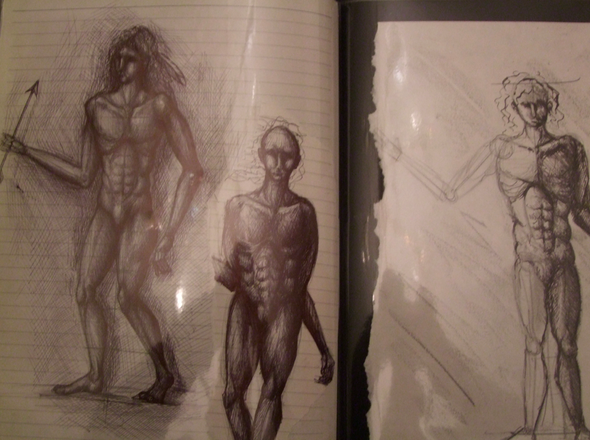 Ein bisschen Anatomie +Prozess - (Studium, Kunst, zeichnen)