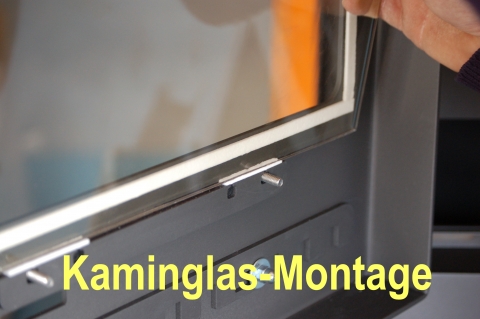Kann man beim Kamin den Austausch der Glasscheibe selber machen oder