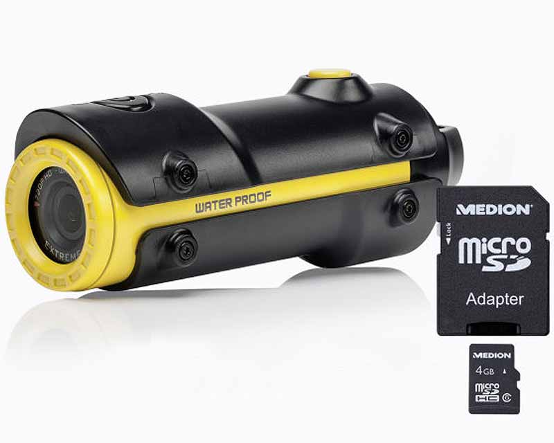 Action CAM am Motorrad (Video, Kamera, Actioncam) exprotec action cam