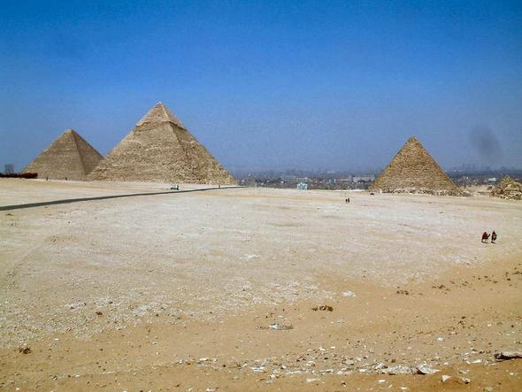 Pyramiden von Gizeh - (Geschichte, Bibel, Ägypten)