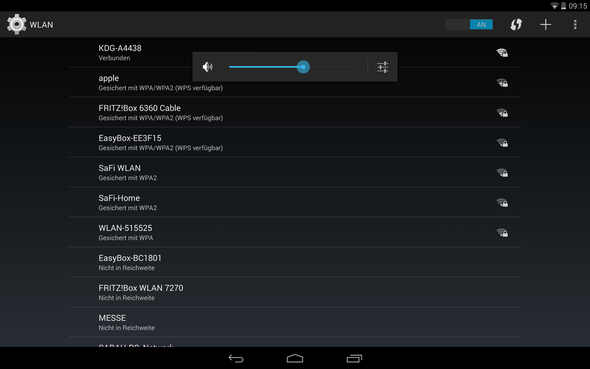 Screenshot Nexus 10 - (Internet, Handy, WLAN)