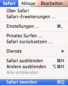 Safari beenden, bevor du Plug-Ins installierst - (YouTube, Apple, MacBook)