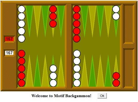 Backgammon Grundstellung Backgammon Grundstellung
