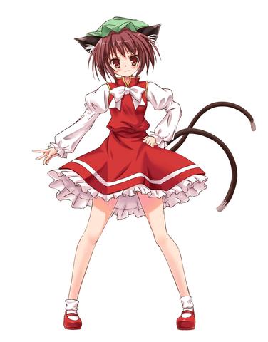 Chen aus Touhou - (Anime, Katze, Manga)