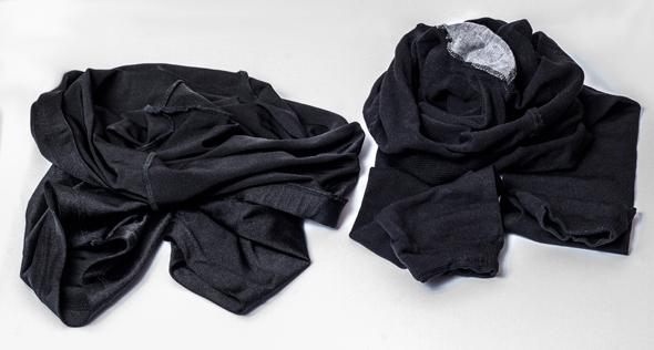 Links: Kurz zum Sport OK. Rechts nur unterm Kleid / Shorts / Bodysuit /Leotarsok - (Unterwäsche, Leggins, Longshirt)