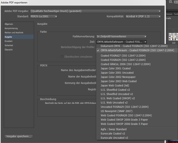 Indesign CC: einzelne Seiten in Graustufen umwandeln (Adobe ...