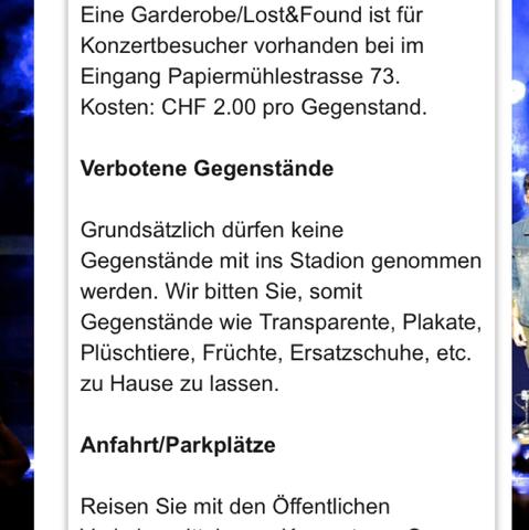 Das ist von Bern - (Konzert, One Direction)