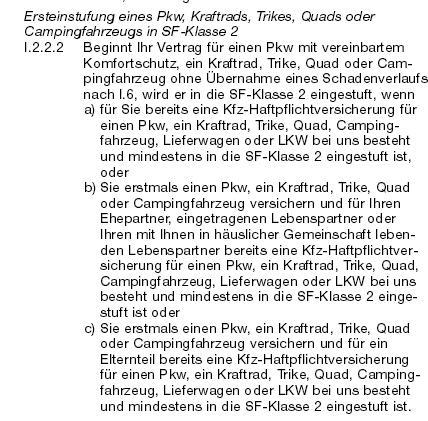 AKB_Schadenfreiheitsrabatt-System - (Autoversicherung, General, SF-Klasse)