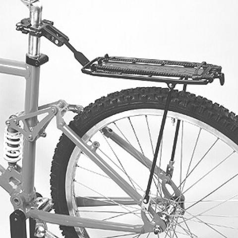 Mountainbike mit Gepäckträger - (Mode, Fahrrad)