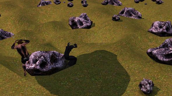 Sims 3 Alien ruft Meteoriten - (Sims 3, Sims3 Aliens)