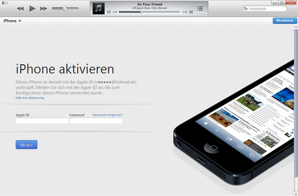 das wird mir angezeigt - (iPhone, Apple, Passwort)