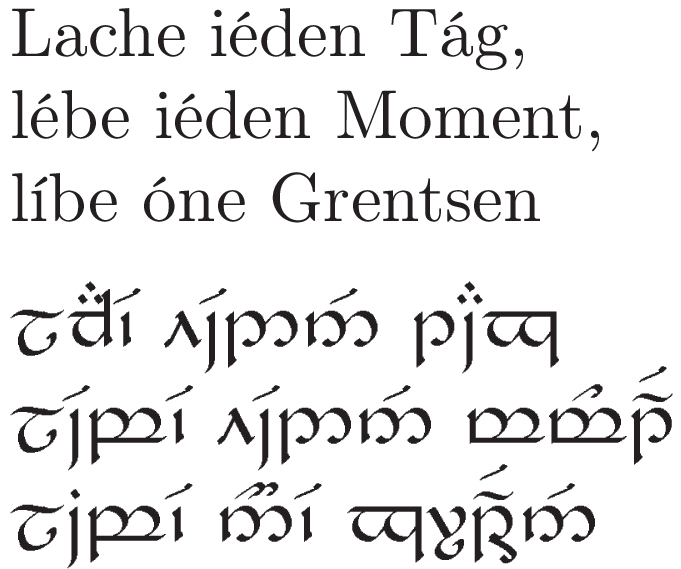 An die ElbischExperten unter euch ) (Tattoo)