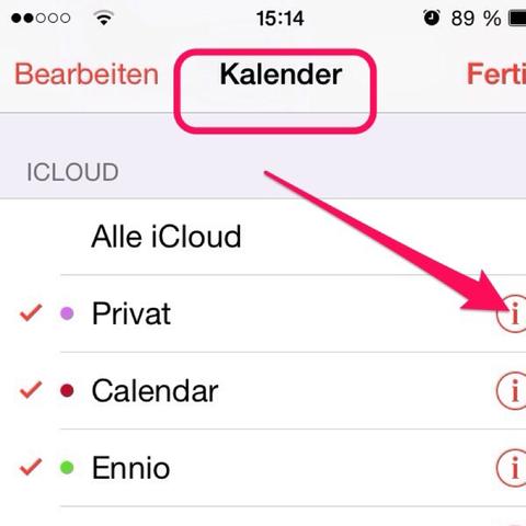 Iphone Kalender Mit Zweiter Person Nutzen Apple