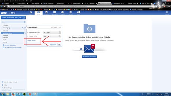 wie kann ich meine email adresse löschen bei gmx