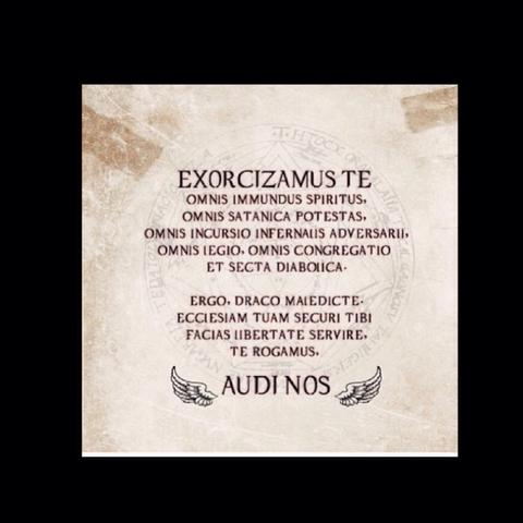 So das ist der mir auch bekannte Exorzismus  - (Dämonen, Supernatural, spn)