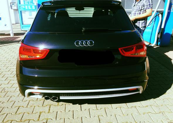Falls notwendig, hier noch ein Bild des Wagens. - (Auto, Audi, A1)
