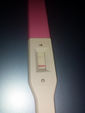 Test nach 7-10min - (Gesundheit und Medizin, Schwangerschaft, schwanger)