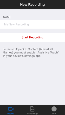 iRec ermöglicht es dir den Bildschirm aufzuzeichnen - (Apple, kostenlos, Screen Recorder)