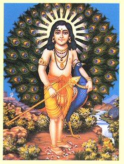 Murugan (Sohn Shivas - (Religion, Bilder, Erklärung)