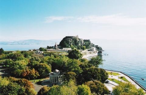 Alte Venezianische Festung in Corfu-Stadt  - (Urlaub, Griechenland, Sehenswürdigkeiten)