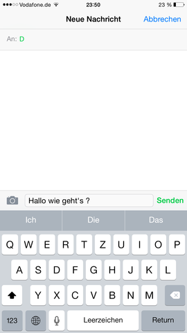 Nachrichten App - (Apple, iPhone, WhatsApp)