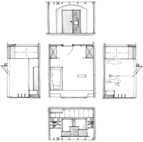 Zimmer Umstellen Geeigneter Massstab Mobel
