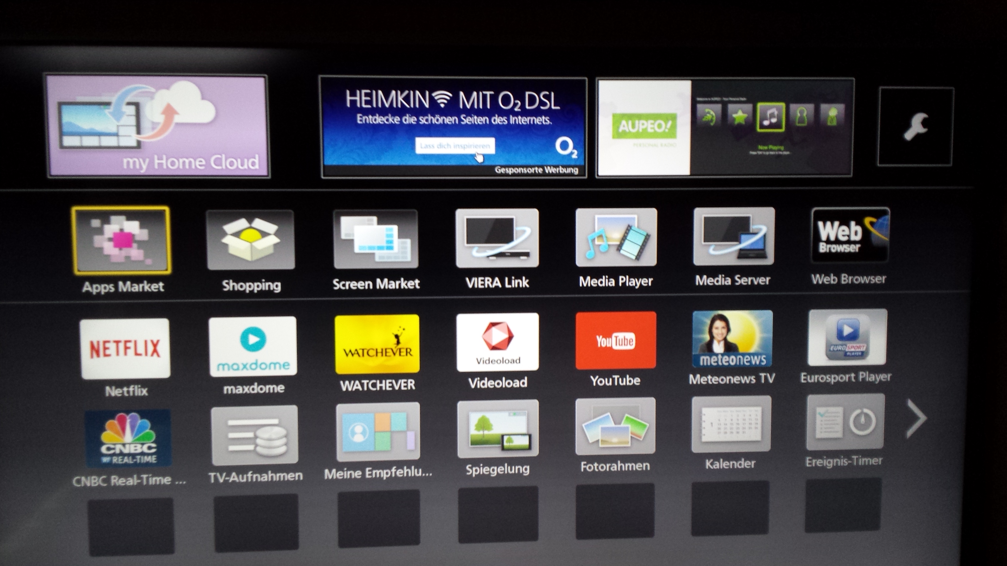 Online Tv mit Panasonic viera smart tv? Smartphone)
