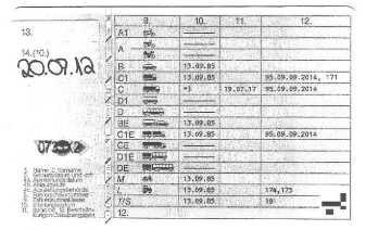 Führerschein CE mit Eintrag *) - 12to Solo erlaubt oder nicht? (LKW ...