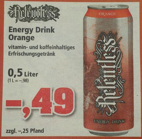 Relentless Inferno Orange Philipps - (Ernährung, Getränke, Energy Drink)