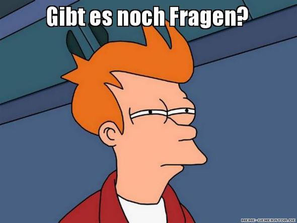 Gibt es noch Fragen? xD - (lustig, Microsoft PowerPoint, Gag)