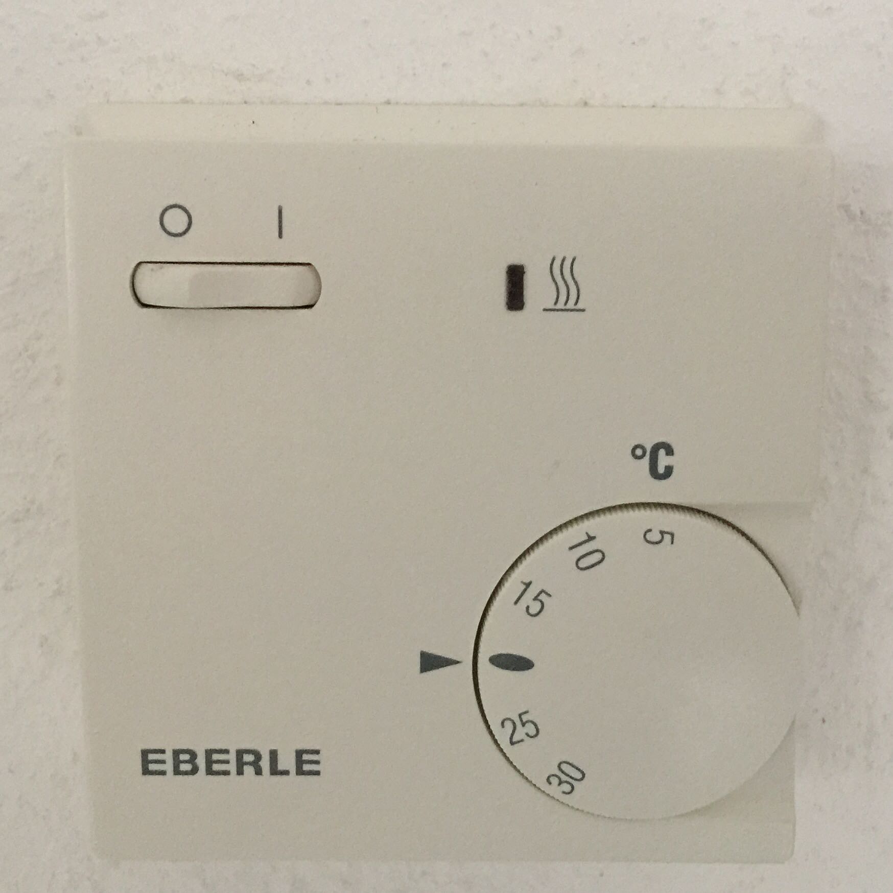 Kontrolleuchte Thermostat Fußbodenheizung richtig ...