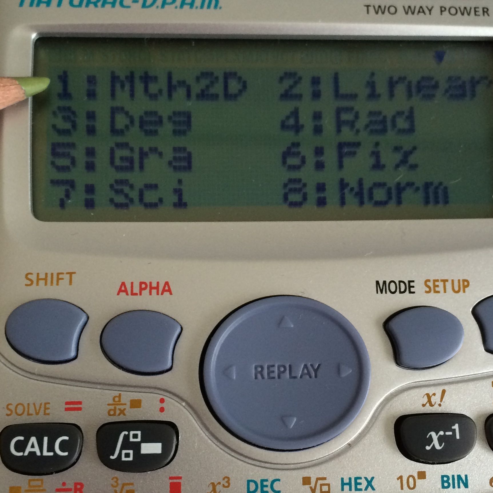 Casio Fx 991de Plus Dezimalzahl Statt Bruch