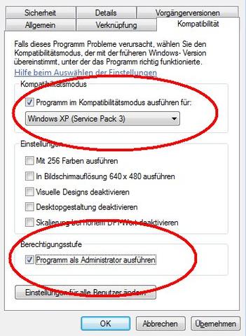 Kompatiblitätsmodus - (Spiele, Computerspiele, Windows 7)