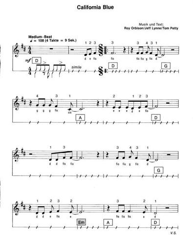 Melodie und Ryhtmus - (Noten, Keyboard)