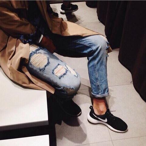 Jeans  - (Kleidung, Hausparty)