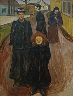 Edvard Munch 4 Lebensalter - (Bilder, Kunst, Alter)