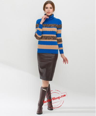 Damen Pullover 100% Kaschmir - (Mode, Fragestellung, Schal)