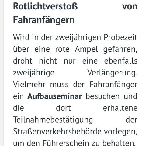 Uber Rot Gefahren Und Geblitzt Probezeit Recht Auto Fuhrerschein