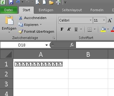 Sonderzeichen - (Microsoft Excel, PDF, pdf kopieren)