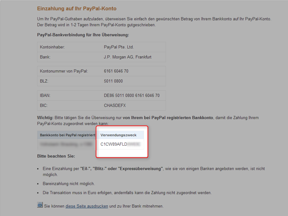 RГјcklastschrift Paypal RГјcklastschrift Paypal